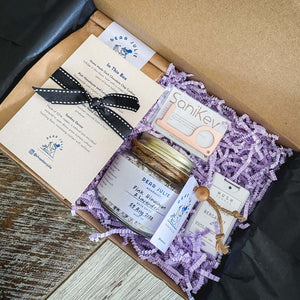 Lavender themed gift box